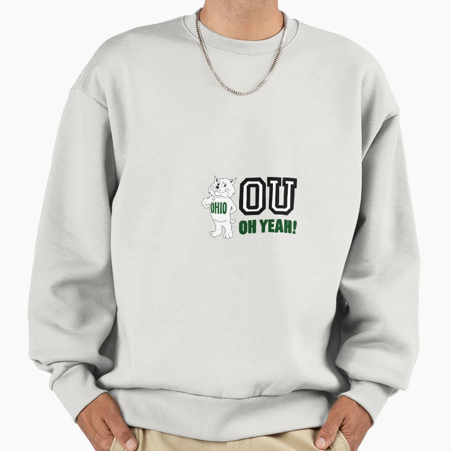 Ou Oh Yeah Bobcat Sweatshirt - Unique Graphic Men Women - T-Shirt, Sweatshirt, Hoodie