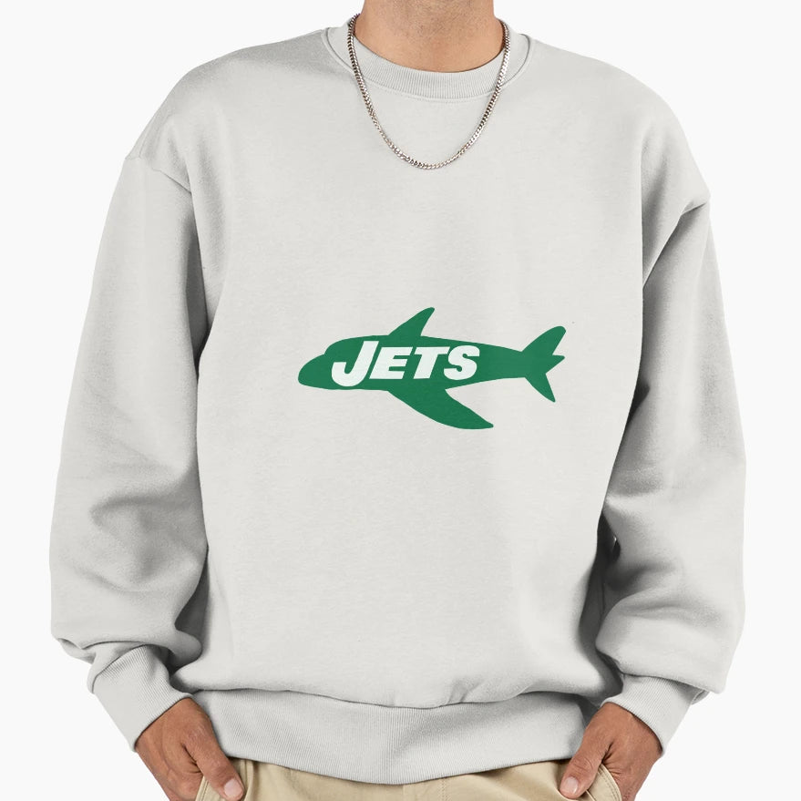 Jets Sweatshirt - Casual Everyday Wear Men Women - T-Shirt, Sweatshirt, Hoodie