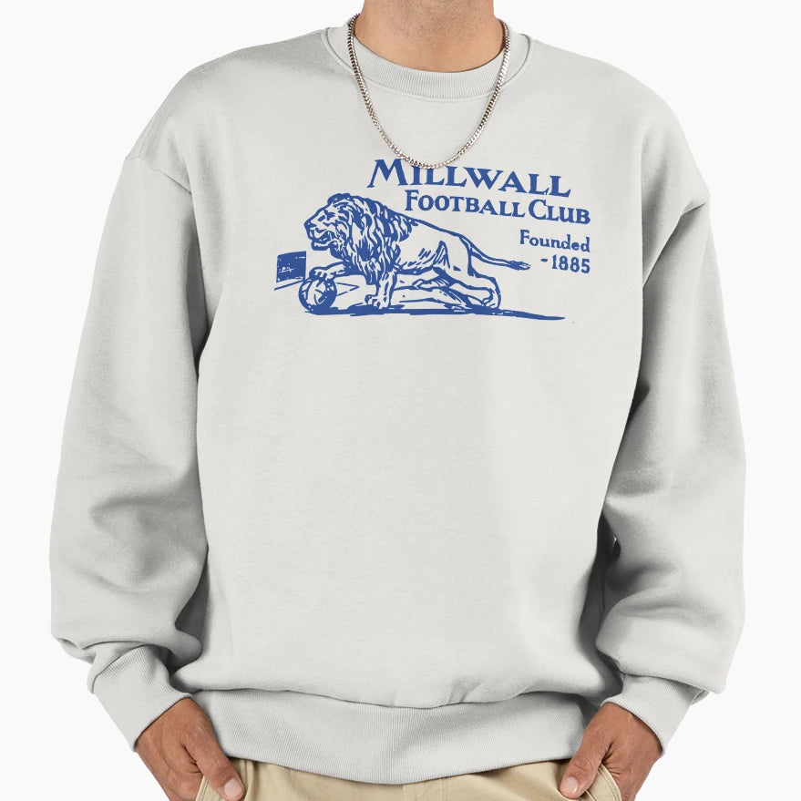 Millwall Football Club Sweatshirt - Fun Novelty Design Unisex - T-Shirt, Sweatshirt, Hoodie