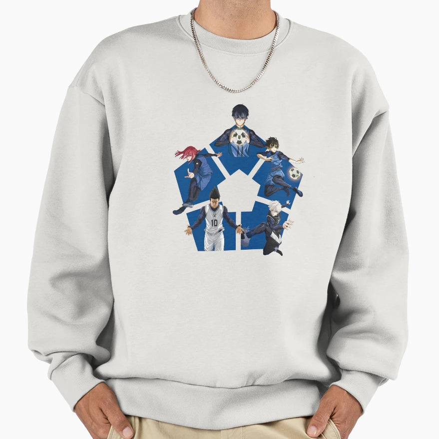 Lock Project Characters Team Z Sweatshirt - Aesthetic Graphic for Adults - T-Shirt, Sweatshirt, Hoodie