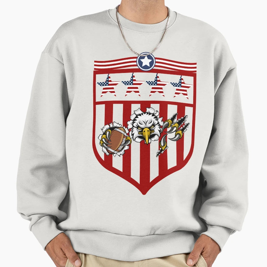 Football Game Funny Sweatshirt - Custom Art Print Unisex - T-Shirt, Sweatshirt, Hoodie