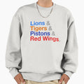 Detroit Sports Sweatshirt - Unique Graphic Unisex - T-Shirt, Sweatshirt, Hoodie