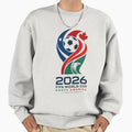North America Football 2026 Sweatshirt - Minimalist Print for Adults - T-Shirt, Sweatshirt, Hoodie
