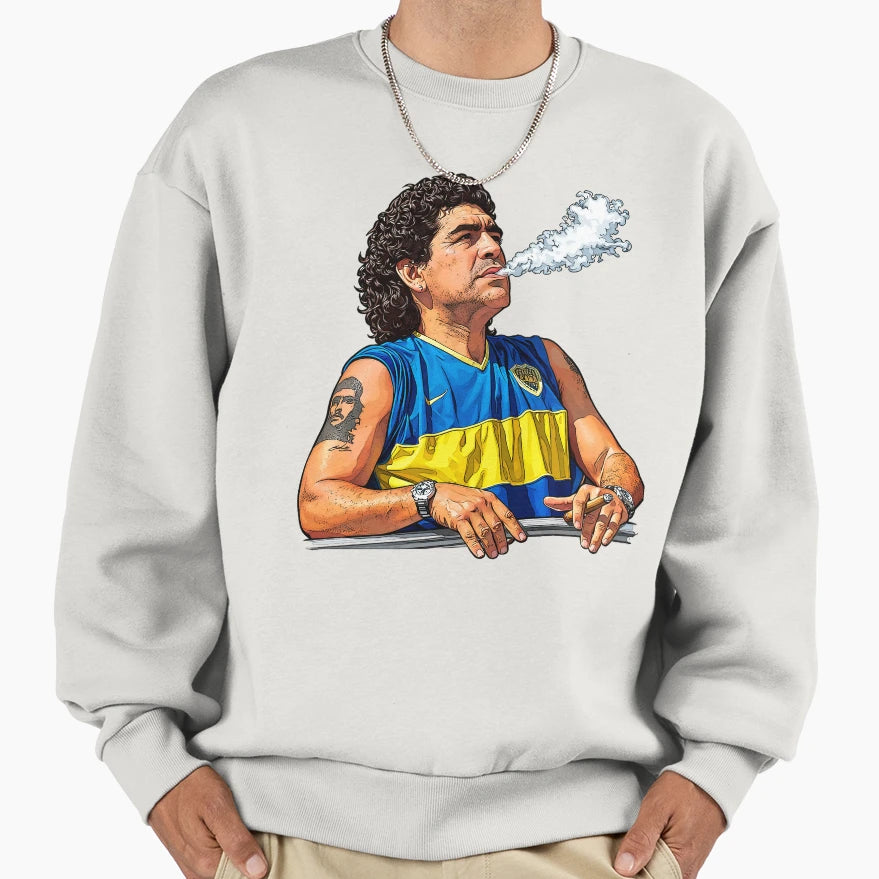 Maradona Sweatshirt - Unique Graphic Men Women - T-Shirt, Sweatshirt, Hoodie