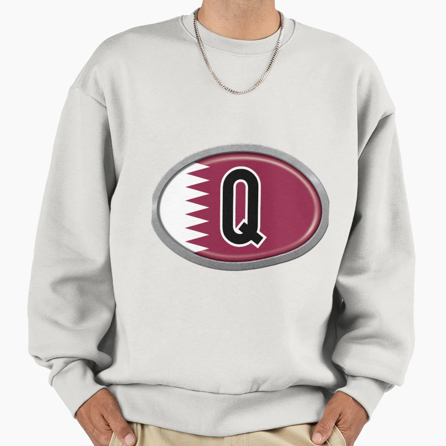 Qatar International Vehicle Code Sweatshirt - Fun Novelty Design Unisex - T-Shirt, Sweatshirt, Hoodie