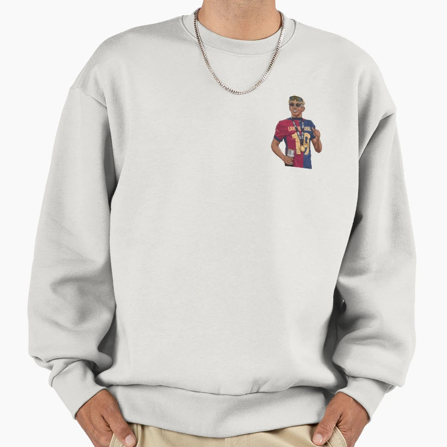 Lamine Sweatshirt - Custom Art Print for Adults - T-Shirt, Sweatshirt, Hoodie