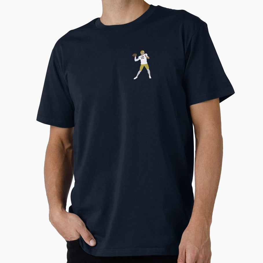 Ian Book Backyard Football T-Shirt - Aesthetic Graphic Unisex - T-Shirt, Sweatshirt, Hoodie