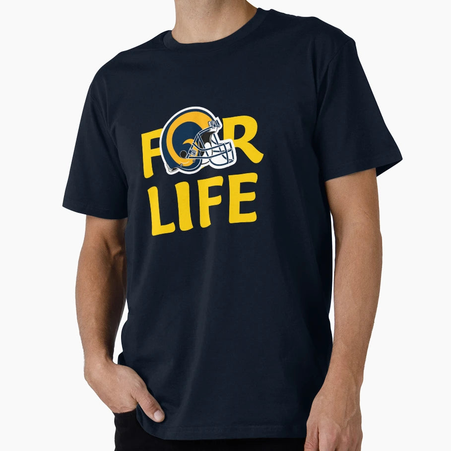 Los Angeles Rams T-Shirt - Custom Art Print Men Women - T-Shirt, Sweatshirt, Hoodie
