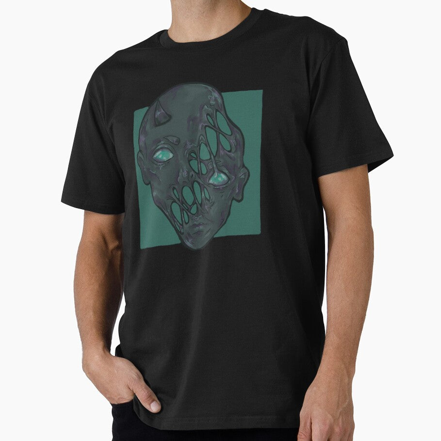 Green head by AnyHLW - Adult & Kids T-Shirts, Sweatshirts & Hoodies apparel design preview 1