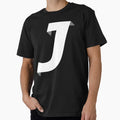 Letter J T-Shirt - Graphic Print Unisex - T-Shirt, Sweatshirt, Hoodie