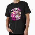 Funny I Suck Fantasy Football Girly T-Shirt - Minimalist Print Unisex - T-Shirt, Sweatshirt, Hoodie