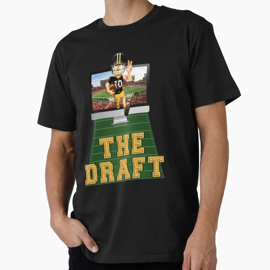 Draft Ffl Fantasy Football League T-Shirt - Casual Everyday Wear Men Women - T-Shirt, Sweatshirt, Hoodie
