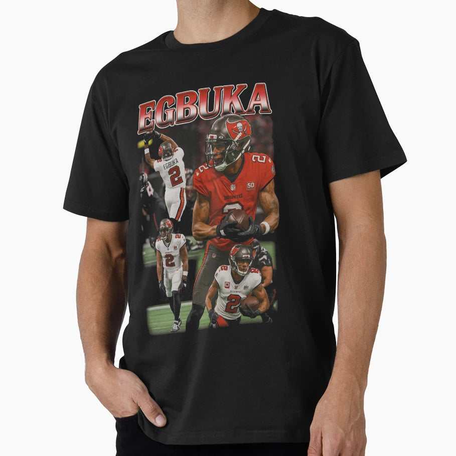 Emeka Egbuka Tampa Bay T-Shirt - Graphic Print Unisex - T-Shirt, Sweatshirt, Hoodie
