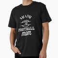 Miami Fl Football Mom T-Shirt - Minimalist Print for Adults - T-Shirt, Sweatshirt, Hoodie