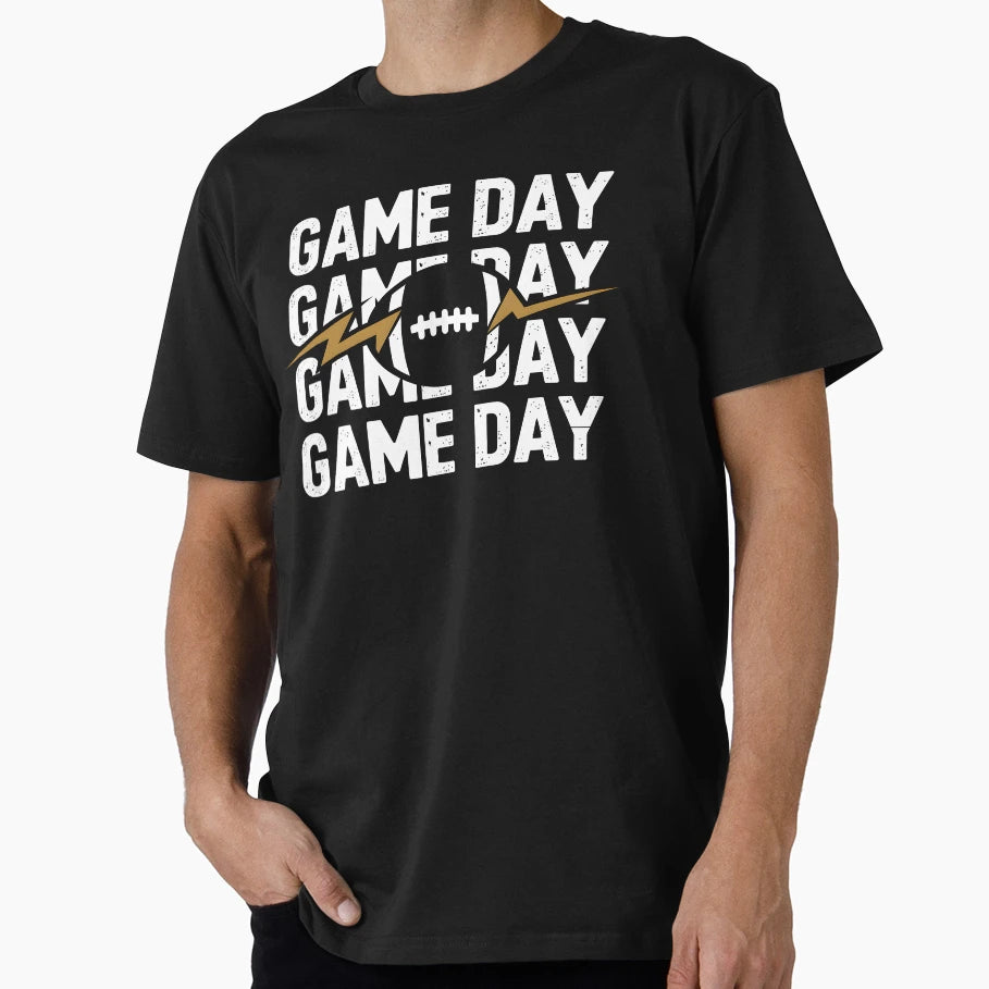 Game Day Football Bold And Sporty T-Shirt - Streetwear Style Unisex - T-Shirt, Sweatshirt, Hoodie