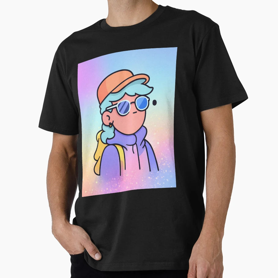 Nfcs Pastel Digital Character T-Shirt - Trendy Graphic Men Women - T-Shirt, Sweatshirt, Hoodie