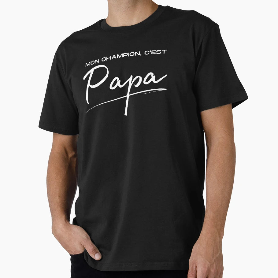 Gift Dad Champion Birthday T-Shirt - Graphic Print for Adults - T-Shirt, Sweatshirt, Hoodie