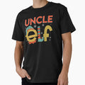 Uncle Elf Merry Matching Family Group T-Shirt - Casual Everyday Wear Unisex - T-Shirt, Sweatshirt, Hoodie