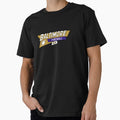 Baltimore 90S Football T-Shirt - Streetwear Style for Adults - T-Shirt, Sweatshirt, Hoodie