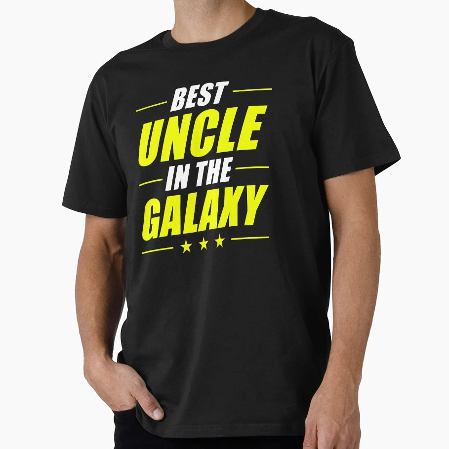Best Uncle Galaxy Great Uncle Gift Funny T-Shirt - Unique Graphic Unisex - T-Shirt, Sweatshirt, Hoodie
