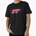 Buffalo 90S Football T-Shirt - Custom Art Print Men Women - T-Shirt, Sweatshirt, Hoodie