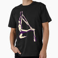 Aerial Dance Sketch 3 by Zoheb Gift Studio - Adult & Kids T-Shirts, Sweatshirts & Hoodies apparel design preview 1