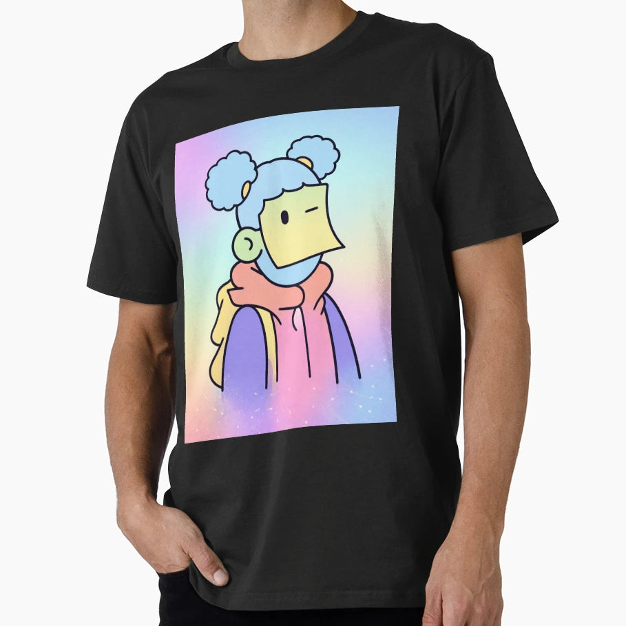 Nfcs Pastel Digital Character T-Shirt - Aesthetic Graphic Unisex - T-Shirt, Sweatshirt, Hoodie