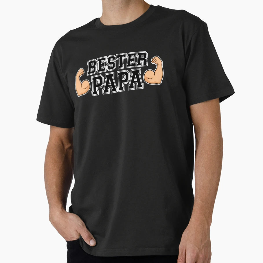 Bester Papa T-Shirt - Graphic Print for Adults - T-Shirt, Sweatshirt, Hoodie
