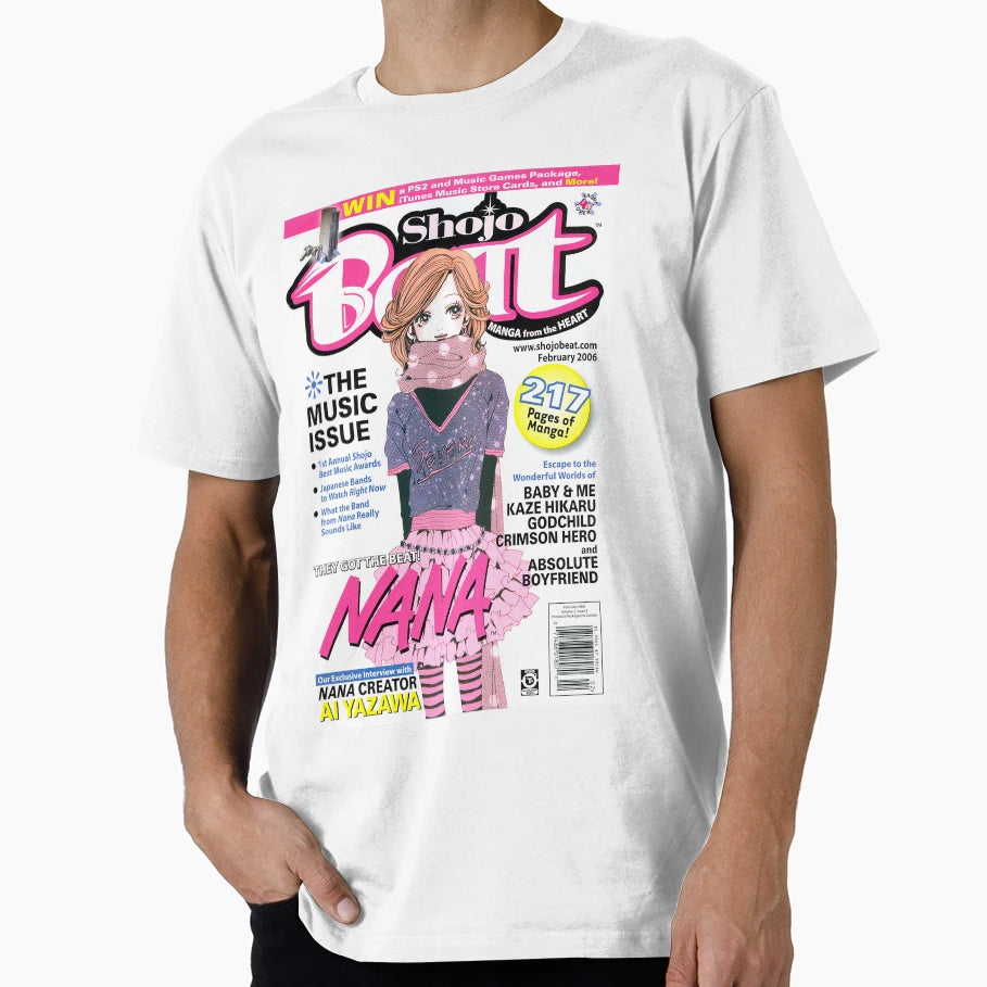 Nana Magazine Cover T-Shirt - Minimalist Print Unisex - T-Shirt, Sweatshirt, Hoodie