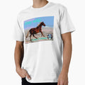 Wild Horses T-Shirt - Graphic Print Unisex - T-Shirt, Sweatshirt, Hoodie