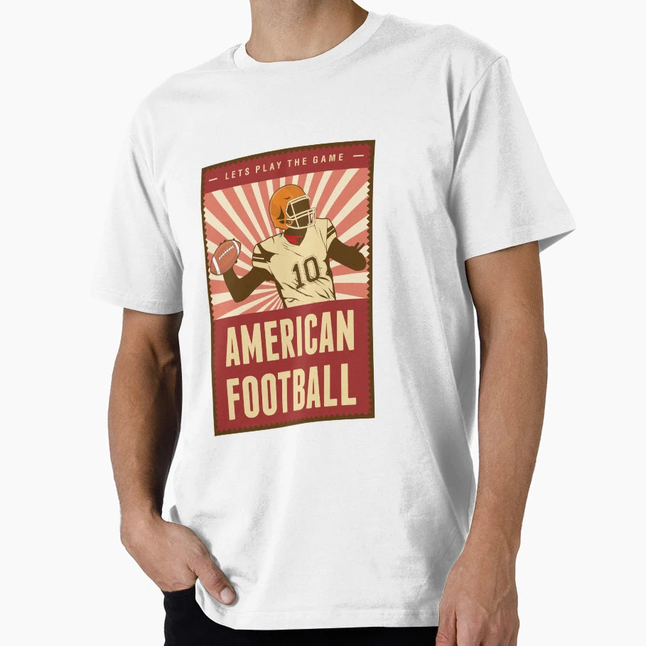 American Football Player T-Shirt - Novelty Apparel Men Women - T-Shirt, Sweatshirt, Hoodie