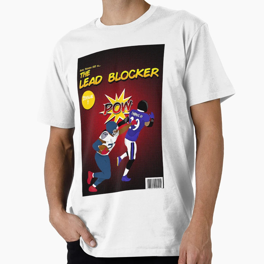 Lead Blocker T-Shirt - Unique Graphic for Adults - T-Shirt, Sweatshirt, Hoodie