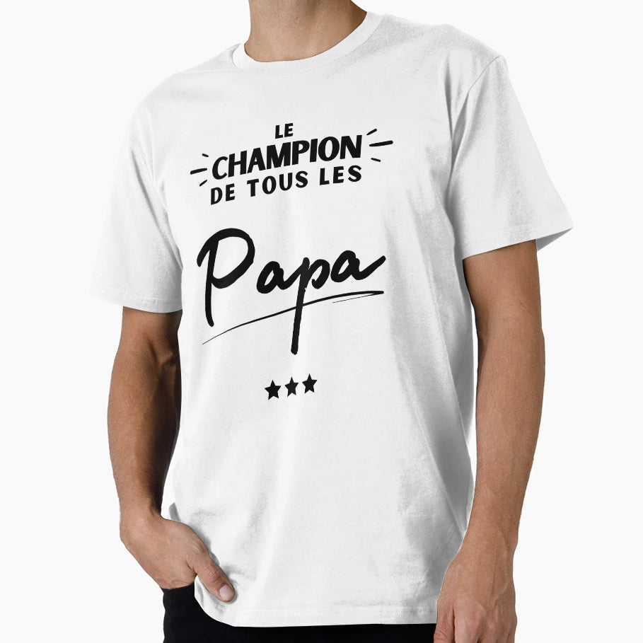 Gift Dad Championchristmas Birthday T-Shirt - Custom Art Print for Adults - T-Shirt, Sweatshirt, Hoodie