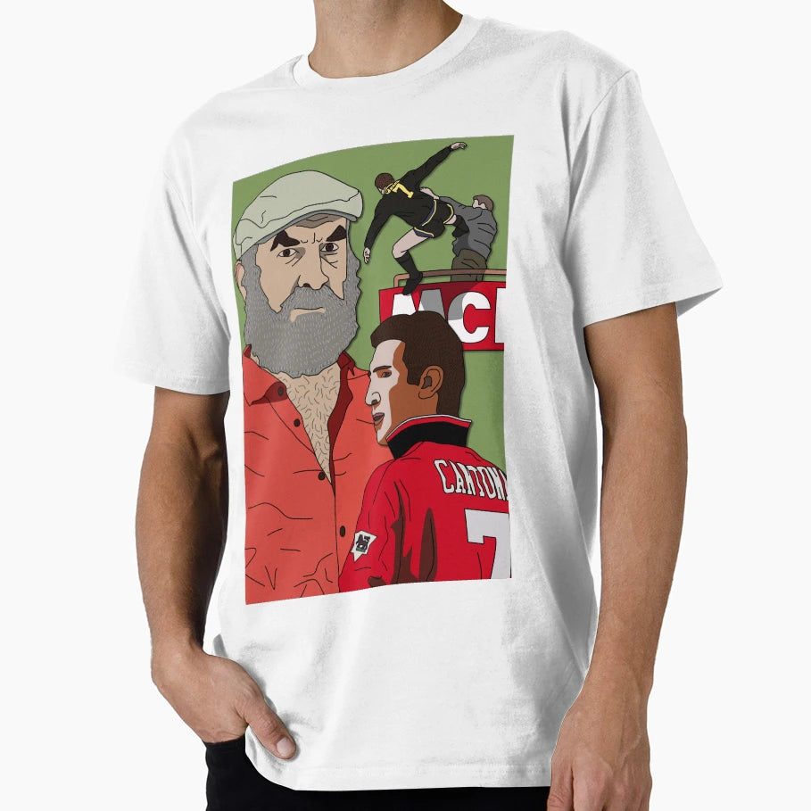 Eric Cantona Trio T-Shirt - Streetwear Style for Adults - T-Shirt, Sweatshirt, Hoodie