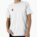 Bold Red Letter Z Icon T-Shirt - Novelty Apparel Men Women - T-Shirt, Sweatshirt, Hoodie