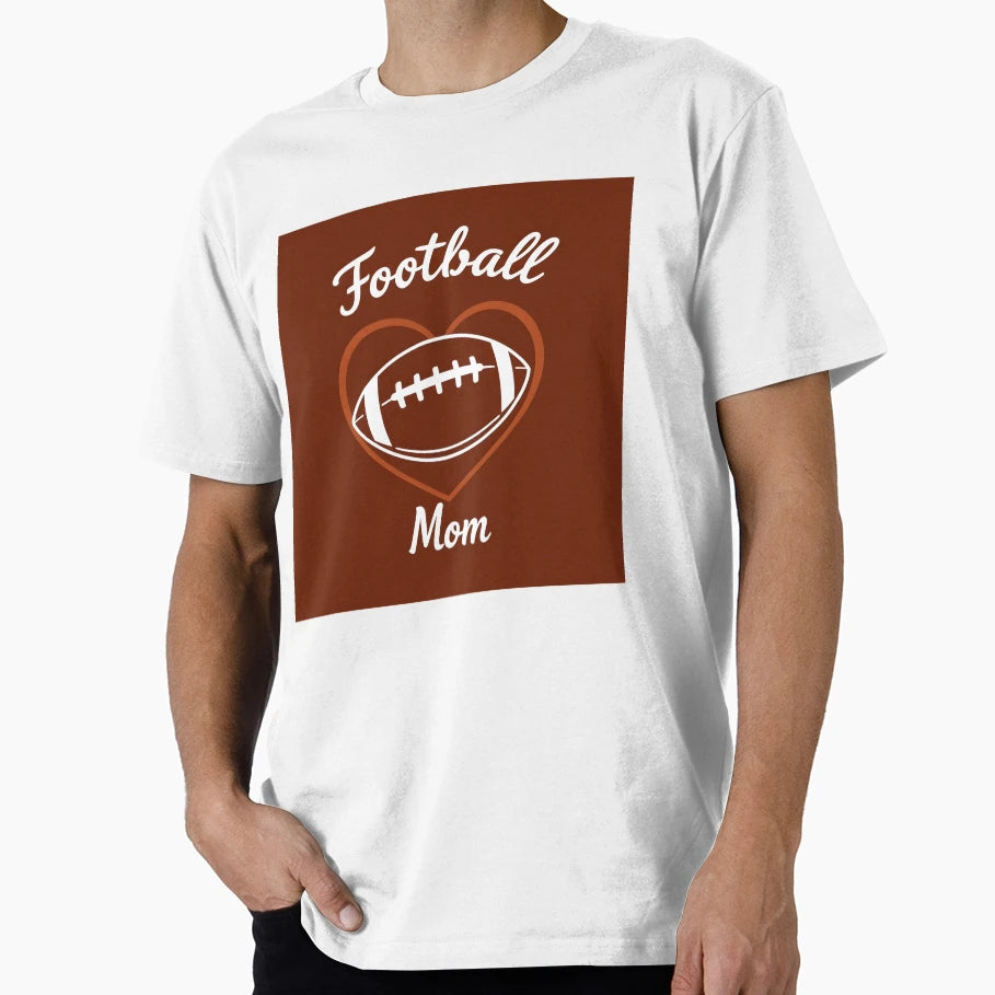 Football Mom T-Shirt - Trendy Graphic Men Women - T-Shirt, Sweatshirt, Hoodie