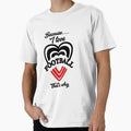 Because I Love Football10 Thats Why T-Shirt - Trendy Graphic for Adults - T-Shirt, Sweatshirt, Hoodie