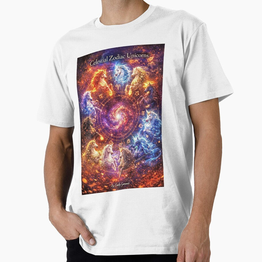 Unicorn Verse Celestials by Ediblelove - Adult & Kids T-Shirts, Sweatshirts & Hoodies apparel design preview 1