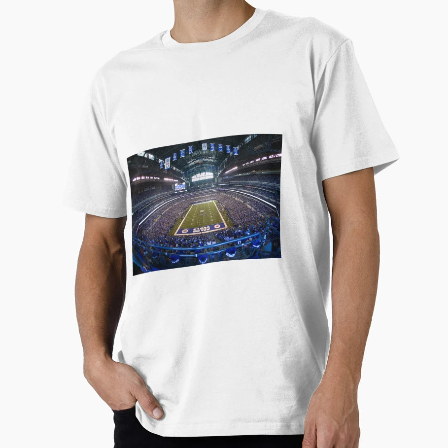 Lucas Oil Stadium Home Indianapolis T-Shirt - Fun Novelty Design Men Women - T-Shirt, Sweatshirt, Hoodie