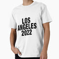 Los Angeles 2022 T-Shirt - Minimalist Print Unisex - T-Shirt, Sweatshirt, Hoodie