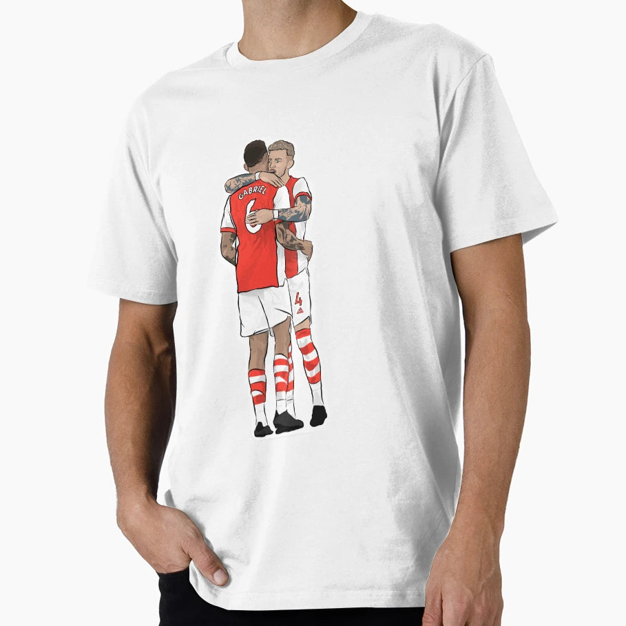 Gabriel Magalhaes And Ben White T-Shirt - Casual Everyday Wear for Adults - T-Shirt, Sweatshirt, Hoodie