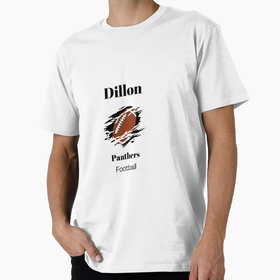 Dillon Panthers Football T-Shirt - Fun Novelty Design for Adults - T-Shirt, Sweatshirt, Hoodie