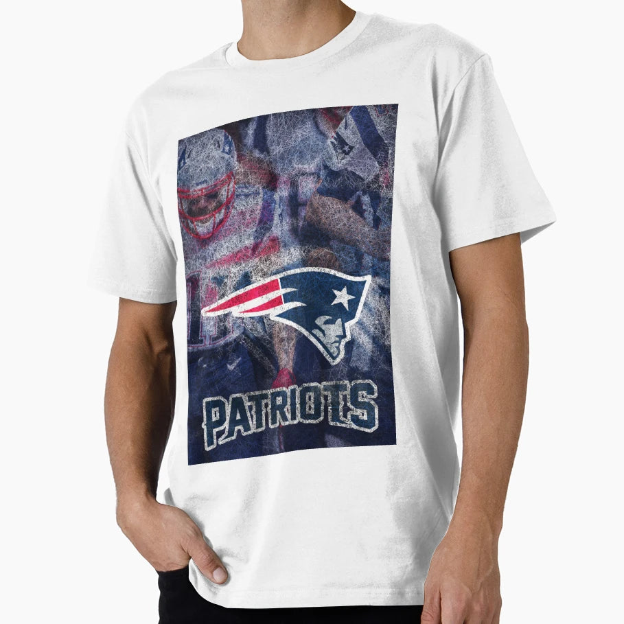 Patriots T-Shirt - Custom Art Print Unisex - T-Shirt, Sweatshirt, Hoodie