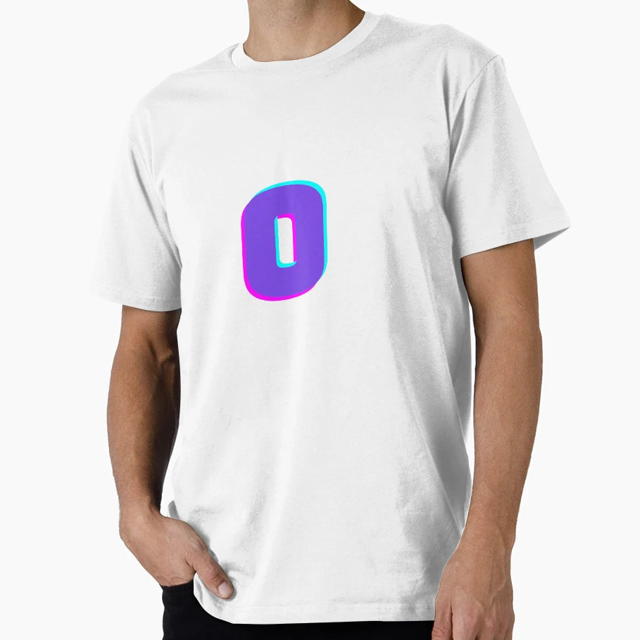 O Letter Alphabet T-Shirt - Graphic Print for Adults - T-Shirt, Sweatshirt, Hoodie