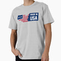 Made Usa T-Shirt - Casual Everyday Wear Unisex - T-Shirt, Sweatshirt, Hoodie