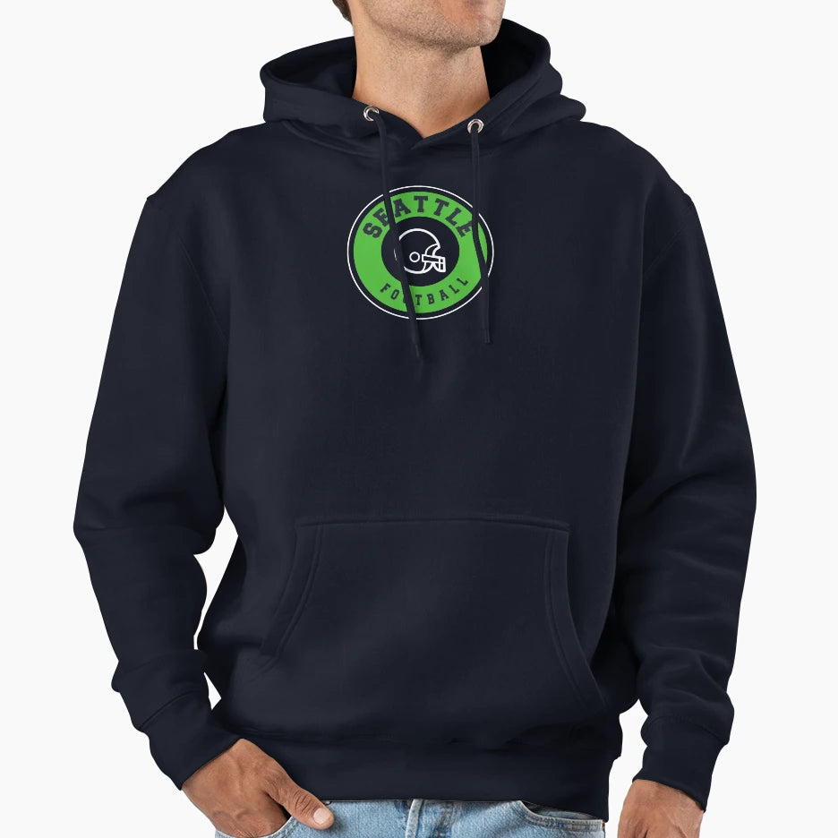 Seattle Soccer Hoodie - Unique Graphic for Adults - T-Shirt, Sweatshirt, Hoodie