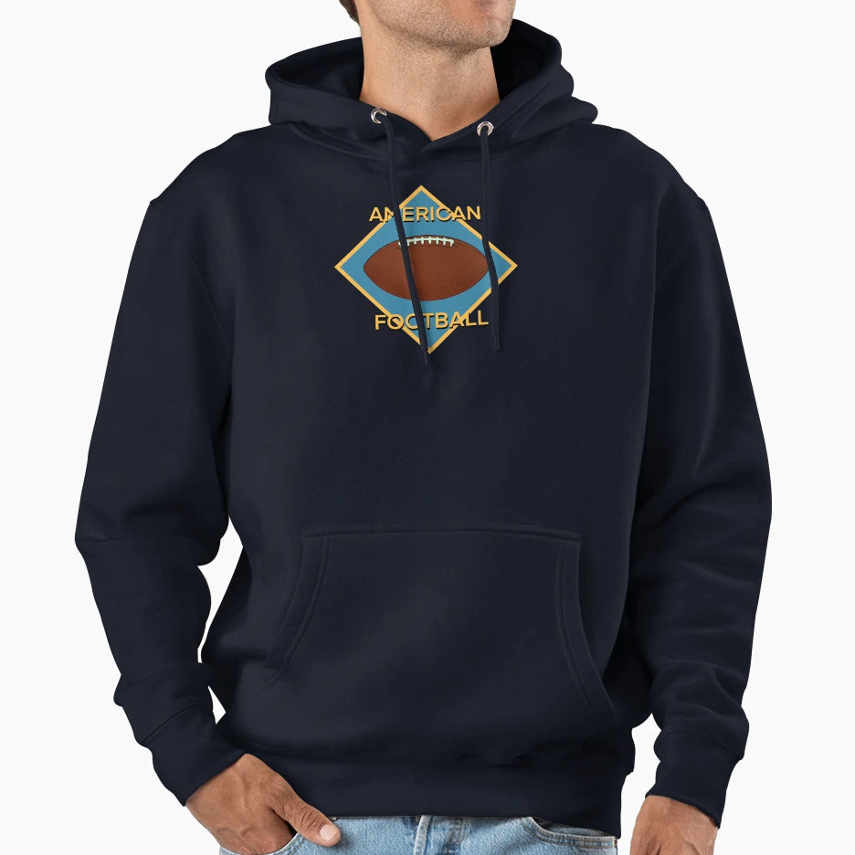 American Football Hoodie - Novelty Apparel for Adults - T-Shirt, Sweatshirt, Hoodie