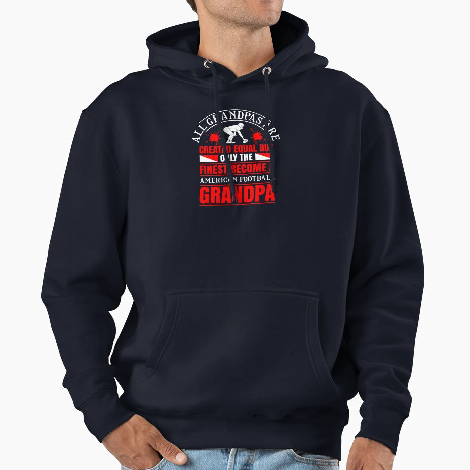 American Football Grandpa Slogan Nfl T-Shirt - Custom Art Print Unisex - T-Shirt, Sweatshirt, Hoodie