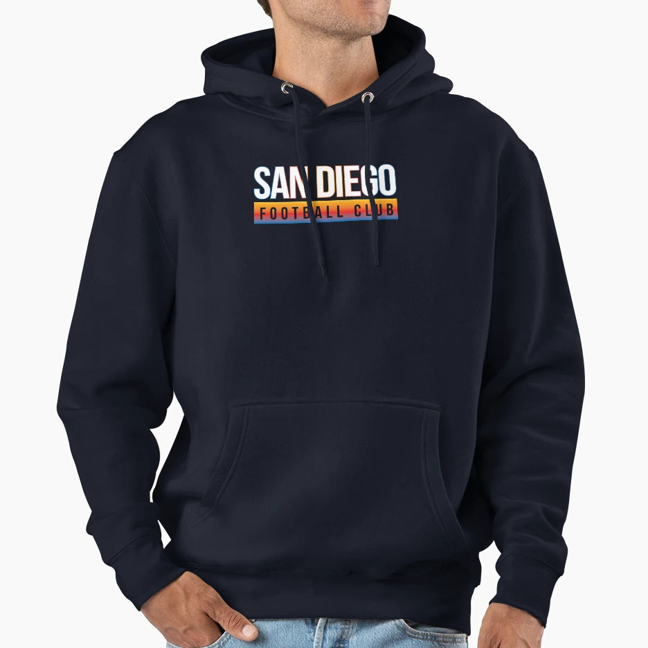 San Diego Football Club Rainbow Hoodie - Trendy Graphic for Adults - T-Shirt, Sweatshirt, Hoodie