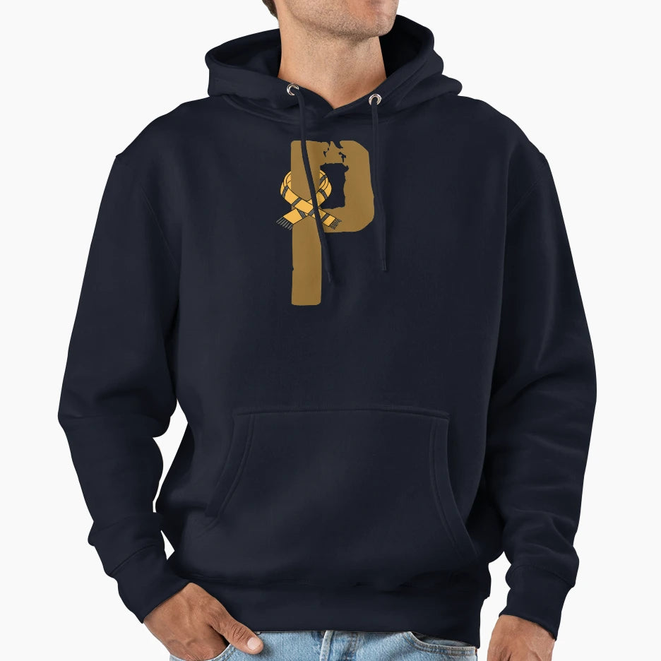 P Letter Magic School Team Badger Hoodie - Streetwear Style Unisex - T-Shirt, Sweatshirt, Hoodie
